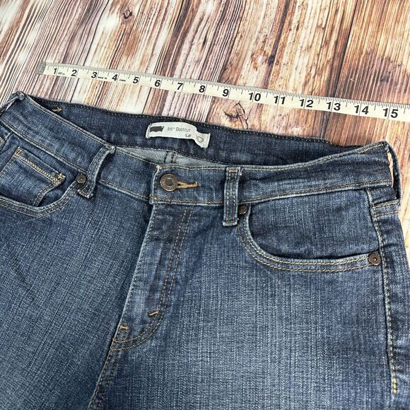 Levi's 515 Boot Cut Womens Size 10 Blue Mid Rise Jeans Denim Pants 30x30.5 - Picture 4 of 11